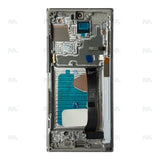 Écran complet sur châssis Soft-OLED pour Samsung Galaxy Note 20 Ultra N985F, Ultra 5G N986B - Blanc