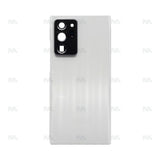 Vitre arrière pour Samsung Galaxy Note 20 Ultra N985F avec objectif Mystic White OEM
