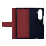 Étui Portefeuille Avec Porte-Stylo Rixus Pour Samsung Galaxy Z Fold8 Ultra Rouge Foncé