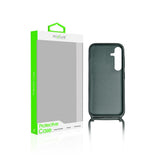 Cache-cordon pour collier Rixus TPU pour Samsung Galaxy A35 5G vert foncé