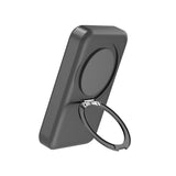 Batterie externe Rixus RXPB71B MagSafe 10 000 mAh avec support pliable - Noir