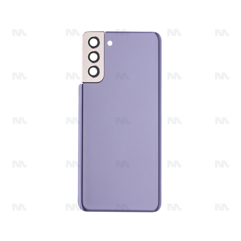 Vitre arrière pour Samsung Galaxy S21 Plus 5G G996B avec objectif Phantom Violet OEM