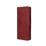 Rixus Bookcase pour Apple iPhone 17 Pro Rouge foncé