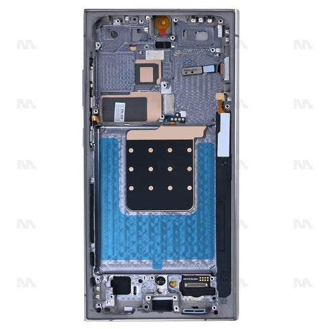Chassis + Ecran Soft-OLED pour Samsung Galaxy S24 Ultra S928B - Titanium Grey
