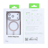 Étui Rixus Instinct Mag pour Apple iPhone 17 Pro Max Desert Titanium