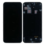 Chassis + Ecran Officiel Service Pack + Vitre pour Samsung Galaxy A30 A305F