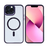 Étui Rixus Classic 04 avec MagSafe pour Apple iPhone 11 Pro Max violet