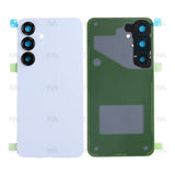 Vitre arrière pour Samsung Galaxy S25 S931B avec lentille bleu glacier OEM