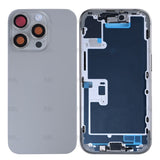 Boîtier avec petites pièces en titane naturel OEM pour Apple iPhone 16 Pro