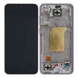 Chassis + Ecran Officiel Service Pack + Vitre pour Samsung Galaxy A35 A356B Lilac