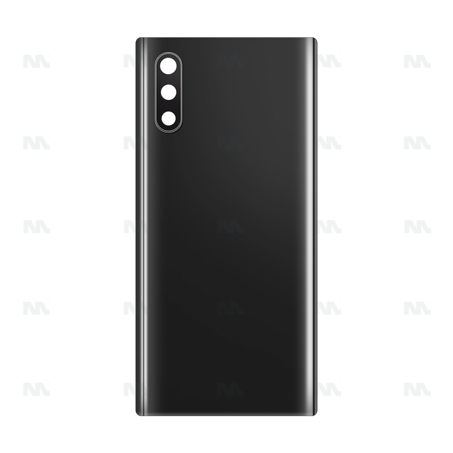 Vitre arrière pour Samsung Galaxy Note 10 Plus N975F avec lentille Aura Black OEM