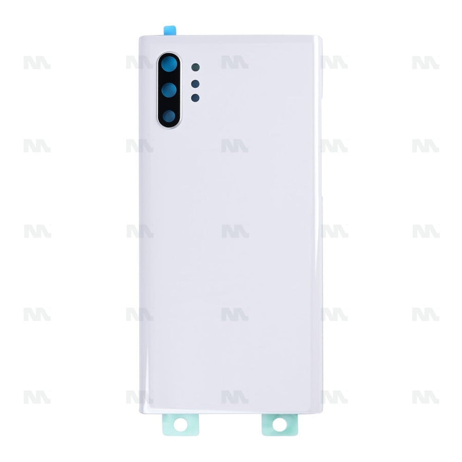 Vitre arrière pour Samsung Galaxy Note 10 Plus 5G N976F avec lentille Aura White OEM