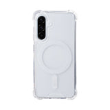 Étui anti-éclatement Rixus avec MagSafe pour Samsung Galaxy A36 transparent