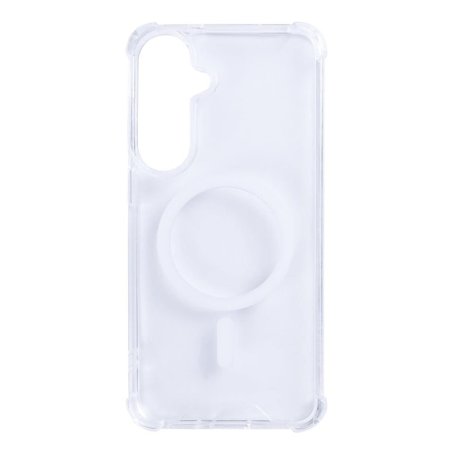Coque Anti-Choc Rixus Compatible MagSafe Pour Samsung Galaxy S26 FE Transparent