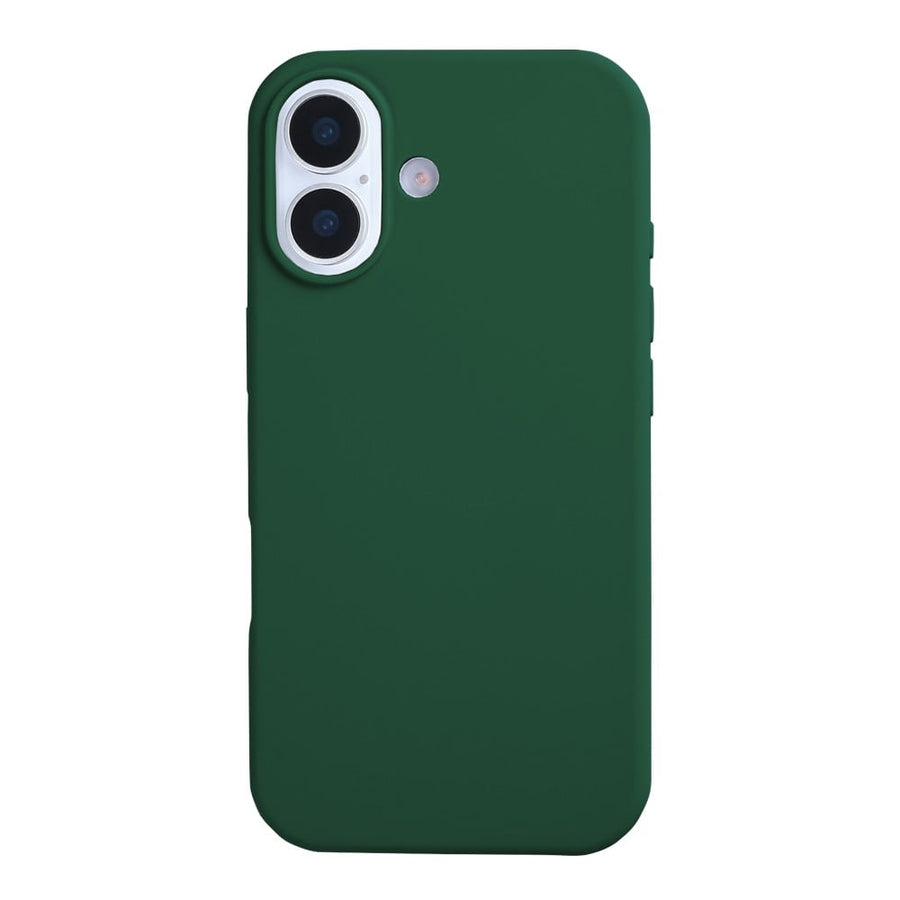 Coque souple en TPU Rixus avec MagSafe pour Apple iPhone 17 vert foncé