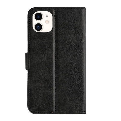 Rixus Bookcase pour Apple iPhone 11 Noir
