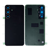 Vitre arrière pour Samsung Galaxy S25 FE S731B avec objectif - Noir jais - OEM