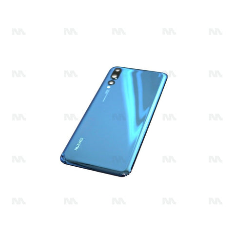 Vitre arrière pour Huawei P20 Pro avec objectif – Bleu nuit – OEM