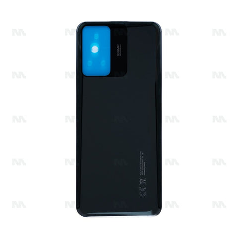 Vitre arrière pour Xiaomi Redmi Note 12S sans objectif, noir onyx, OEM