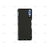 Vitre arrière pour Samsung Galaxy A70 A705F avec objectif bleu OEM