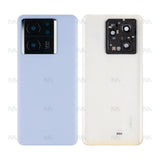Vitre arrière Xiaomi 13T avec objectif bleu alpin OEM