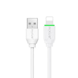 Câble de recharge Rixus RXUC13AL USB-A vers Lightning 30 cm blanc