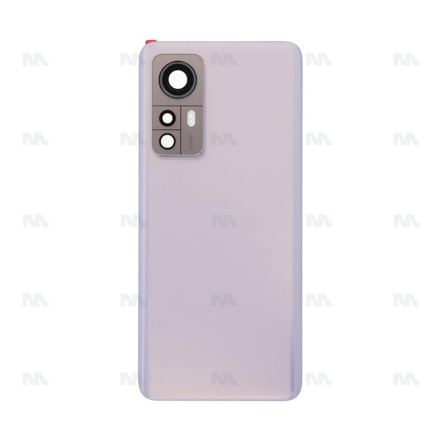 Vitre arrière pour Xiaomi 12 avec objectif violet OEM