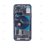 Boîtier pour Apple iPhone 12 avec petites pièces - Noir - OEM