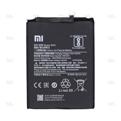 Batterie Xiaomi Redmi 8, Redmi 8A (BN51) - OEM