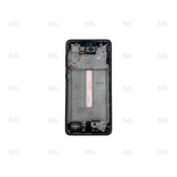 Chassis + Ecran Officiel Service Pack + Vitre pour Samsung Galaxy A33 5G A336B - Noir