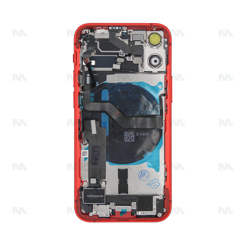 Boîtier pour Apple iPhone 12 Mini avec petites pièces rouges OEM