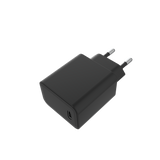 Adaptateur de voyage à charge rapide USB-C CH45W 45 W Noir