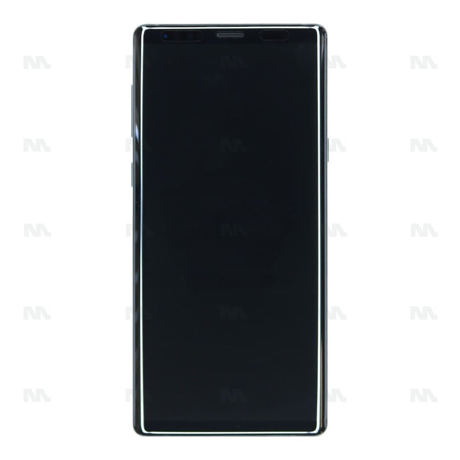 Chassis + Ecran Officiel Service Pack + Vitre pour Samsung Galaxy Note 9 N960F - Midnight Black