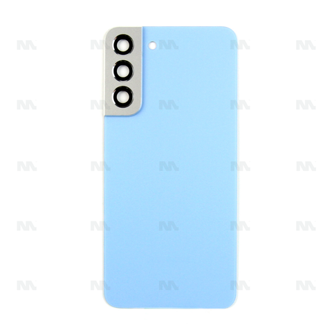 Vitre arrière pour Samsung Galaxy S22 Plus S906B avec objectif bleu ciel Original