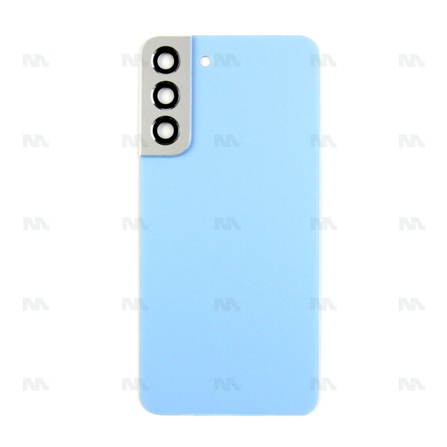 Vitre arrière pour Samsung Galaxy S22 Plus S906B avec objectif bleu ciel Original
