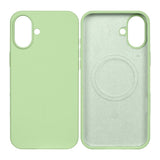 Coque souple en TPU Rixus avec MagSafe pour Apple iPhone 16 Plus Matcha