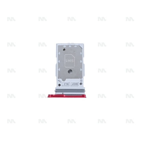 Support de carte SIM pour Samsung Galaxy S25 S931B, S25 Plus S936B - Rouge corail - OEM