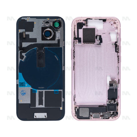Boîtier avec petites pièces – Rose – OEM pour Apple iPhone 15