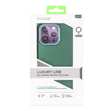 Étui Rixus Classic 02 avec MagSafe pour Apple iPhone 12 Pro Max vert