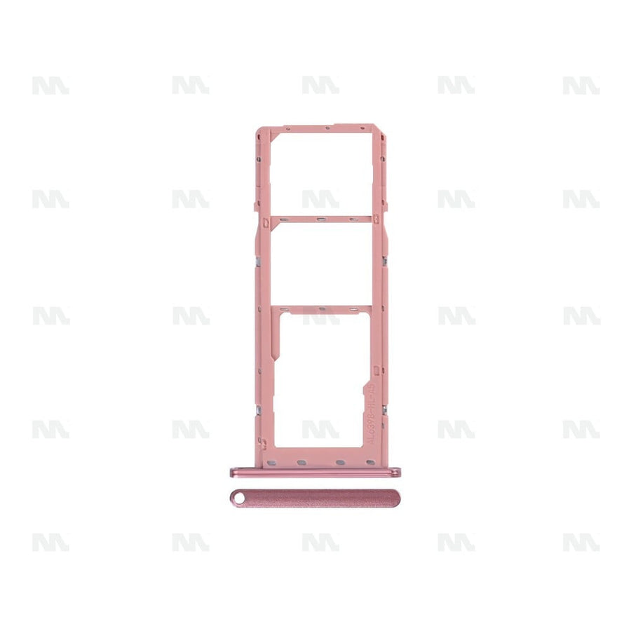 Support de carte SIM rose OEM pour Samsung Galaxy A04E A042