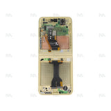 Chassis + Ecran Officiel Service Pack + Vitre pour Samsung Galaxy Z Flip6 F741B - Jaune