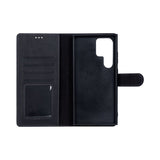 Portefeuille magnétique amovible Rixus Duo pour Samsung Galaxy S23 Ultra Noir