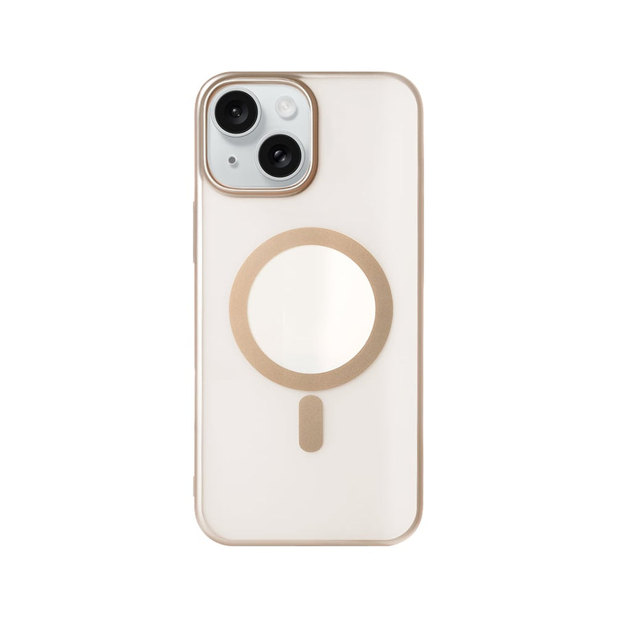 Étui Rixus Instinct Mag pour Apple iPhone 15 Desert Titanium