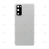 Vitre arrière pour Samsung Galaxy S20 FE G780F avec objectif blanc nuage OEM