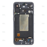 Chassis + Ecran Officiel Service Pack + Vitre pour Samsung Galaxy A56 A566B - Graphite
