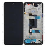 Chassis + Ecran Original OEM complet pour Xiaomi Poco X5 Pro (22101320G / 22101320I) - Noir