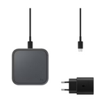 Plaque de chargement sans fil mono rapide Samsung – Sans adaptateur – Noir