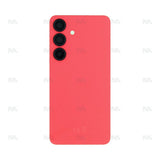 Vitre arrière pour Samsung Galaxy S25 S931B avec objectif rouge corail Original