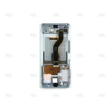Chassis + Ecran Officiel Service Pack + Vitre pour Samsung Galaxy S20 Plus G985F / 5G G986F - Cloud Blue