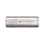 Clé USB cryptée 128 Go Kingston IronKey Locker Plus 50 AES vers Cloud - IKLP50/128 Go